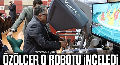 Özölçer O Robotu  İnceledi