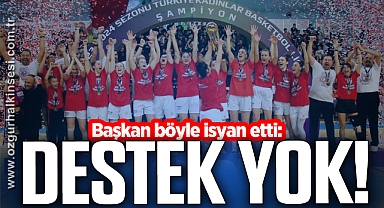 Şampiyon takıma destek yok!