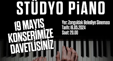 STÜDYO PİANO KONSER DAVETİ