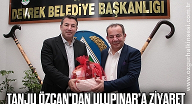 TANJU ÖZCAN’DAN ULUPINAR’A ZİYARET