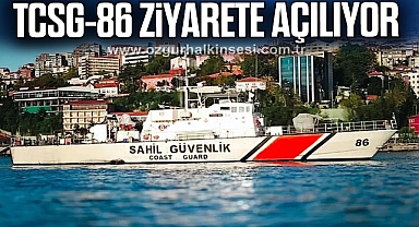 TCSG-86 gemisi halkın ziyaretine açılıyor
