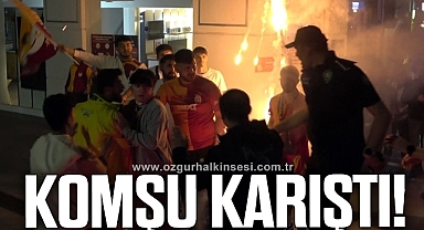 Tehlikeli yakınlaşmayı polis engelledi
