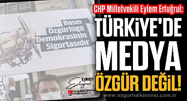 Türkiye'de medya özgür değil!