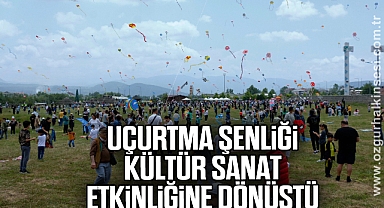 Uçurtma şenliği kültür sanat etkinliğine dönüştü