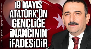 Vali Hacıbektaşoğlu 19 Mayıs'î kutladı