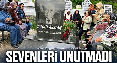 Yalçın Arslan mezarı başında anıldı