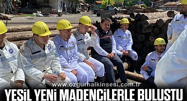 YEŞİL, YENİ MADENCİLERLE BİR ARAYA GELDİ
