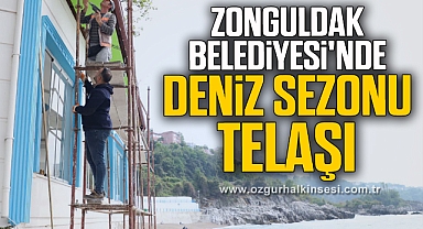 Zonguldak Belediyesi'nde deniz sezonu telaşı