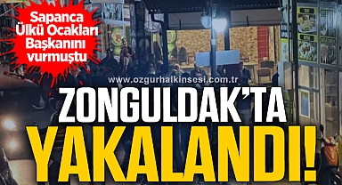 Zonguldak'ta saklandıkları bağ evinde yakalandılar