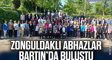 ZONGULDAKLI ABHAZLAR BARTIN’DA BULUŞTU