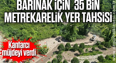 Barınak için 35 bin metrekarelik yer tahsisi yapıldı