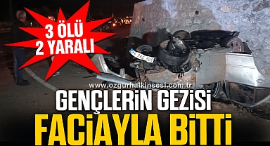 Bartın'da feci kaza: 3 ölü, 2 yaralı