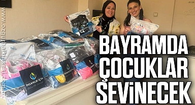 Bayramda 200 çocuk sevindirecekler