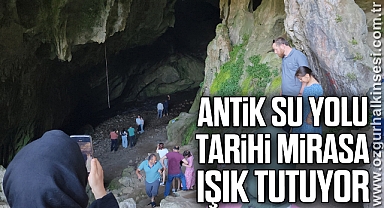 Binlerce yıllık antik su yolu, Zonguldak'ın tarihi mirasına ışık tutuyor
