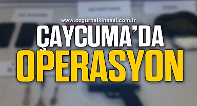 Çaycuma'da uyuşturucu operasyonu