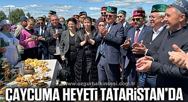 Çaycuma Heyeti Sabantuy Bayramı için Tataristan’da