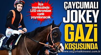 ÇAYCUMALI JOKEY GAZİ KOŞUSUNDA…