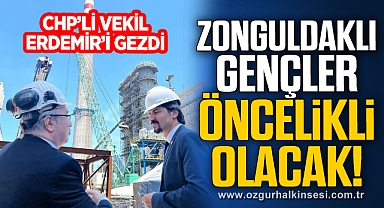 CHP’Lİ VEKİL ERDEMİR’İ GEZDİ