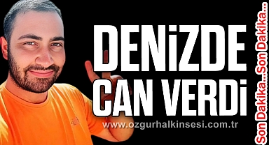DENİZDE CAN VERDİ