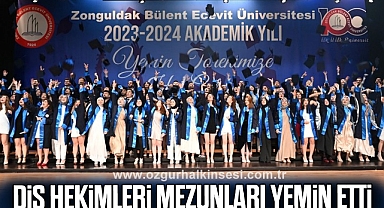 Diş Hekimleri mezunları yemin etti