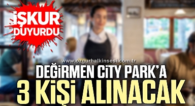 En az ilköğretim mezunu 3 kişi alınacak