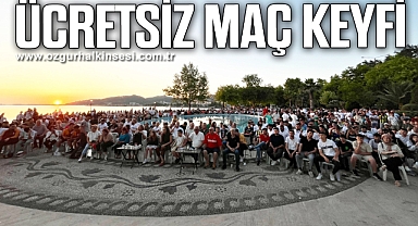EREĞLİ'DE MİLLİ MAÇ HEYECANI BİR BAŞKA YAŞANIYOR 