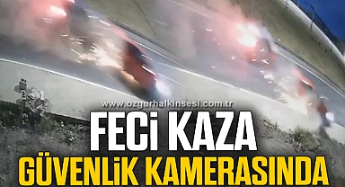 Feci kaza güvenlik kamerasında