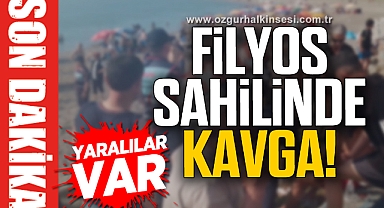 Filyos sahilinde kavga: Yaralılar var