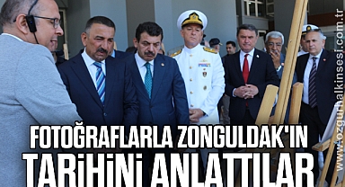 FOTOĞRAFLARLA ZONGULDAK'IN TARİHİNİ ANLATTILAR