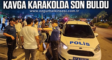 Gençler arasındaki kavga karakolda son buldu