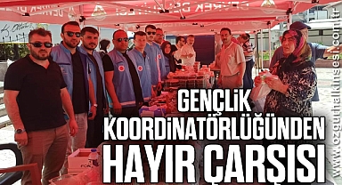 Gençlik Koordinatörlüğünden Hayır Çarşısı