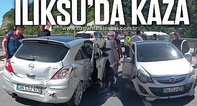 ILIKSU'DA TRAFİK KAZASI