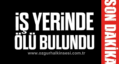 İş yerinin önünde sandalyede ölü bulundu