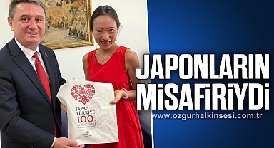 JAPONLARIN MİSAFİRİYDİ