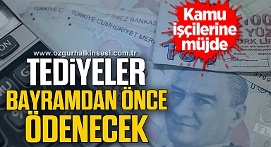 KAMU İŞÇİLERİNE MÜJDE