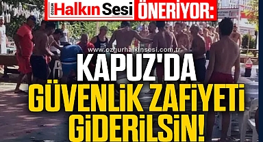 Kapuz'da güvenlik zafiyeti giderilsin!