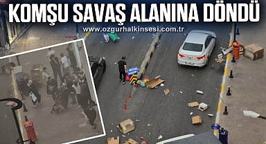 Karabük'te fırtına tabelaları yerinden söktü