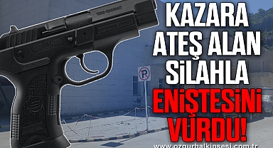 Kazara ateş alan silahla eniştesini vurdu