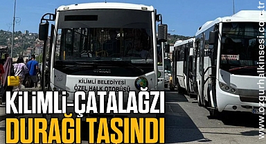Kilimli-Çatalağzı Durağı taşındı