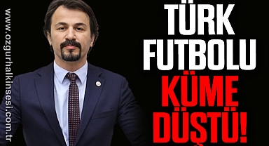Kömürspor değil, Türk futbolu alt lige çekildi