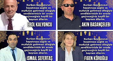 KURBAN BAYRAMI'NI KUTLADILAR