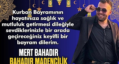 KURBAN BAYRAMI'NI KUTLADILAR