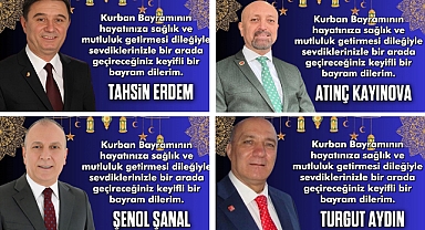 KURBAN BAYRAMI'NI KUTLADILAR