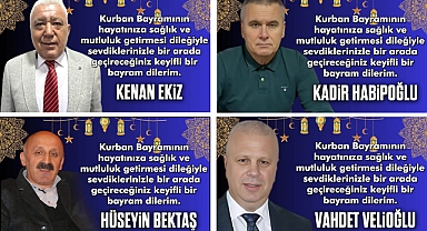 KURBAN BAYRAMI'NI KUTLADILAR