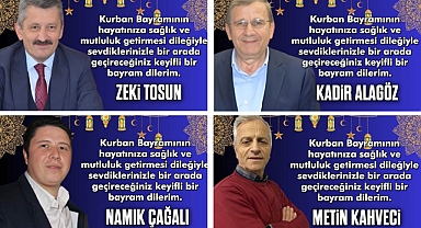 KURBAN BAYRAMI'NI KUTLADILAR