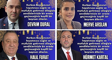 KURBAN BAYRAMI'NI KUTLADILAR