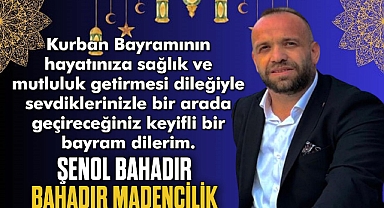 KURBAN BAYRAMI'NI KUTLADILAR