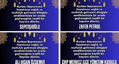 KURBAN BAYRAMI'NI KUTLADILAR