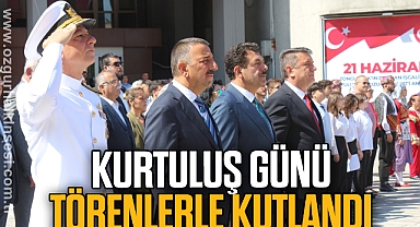KURTULUŞ GÜNÜ TÖRENLERLE KUTLANDI