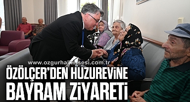 Özölçer’den Huzurevine Bayram Ziyareti